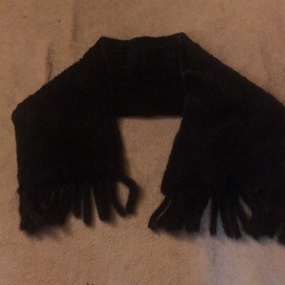 Black Mink Stole One Size